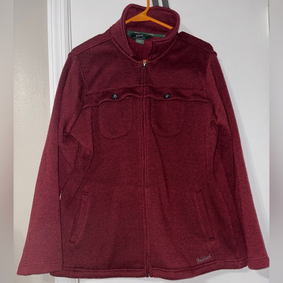 Woolrich Ruby Zip Up Jacket Fleece Size X-Large - Picture 2 of 6